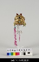 藏品(布袋戲盔帽-帝帽)的圖片